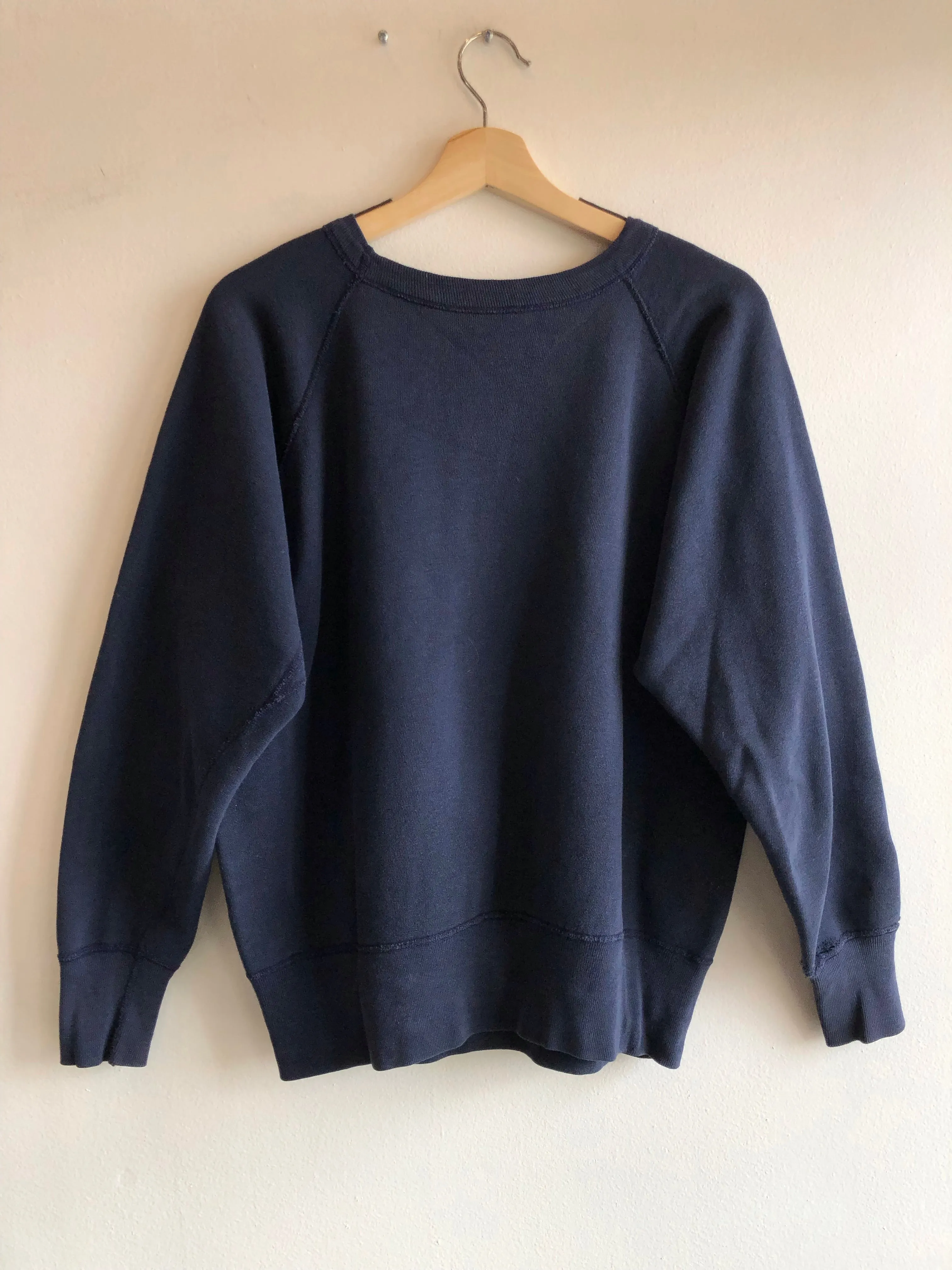 1950s Champion Running Man Drake College Sweatshirt