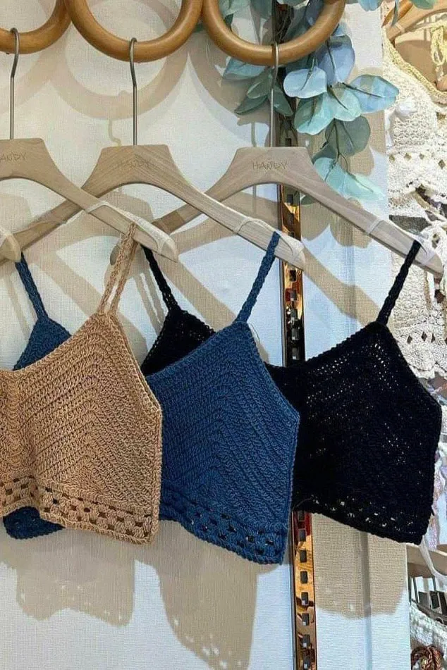 Breeze Crochet Crop