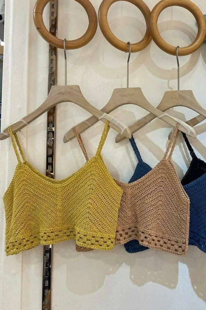 Breeze Crochet Crop
