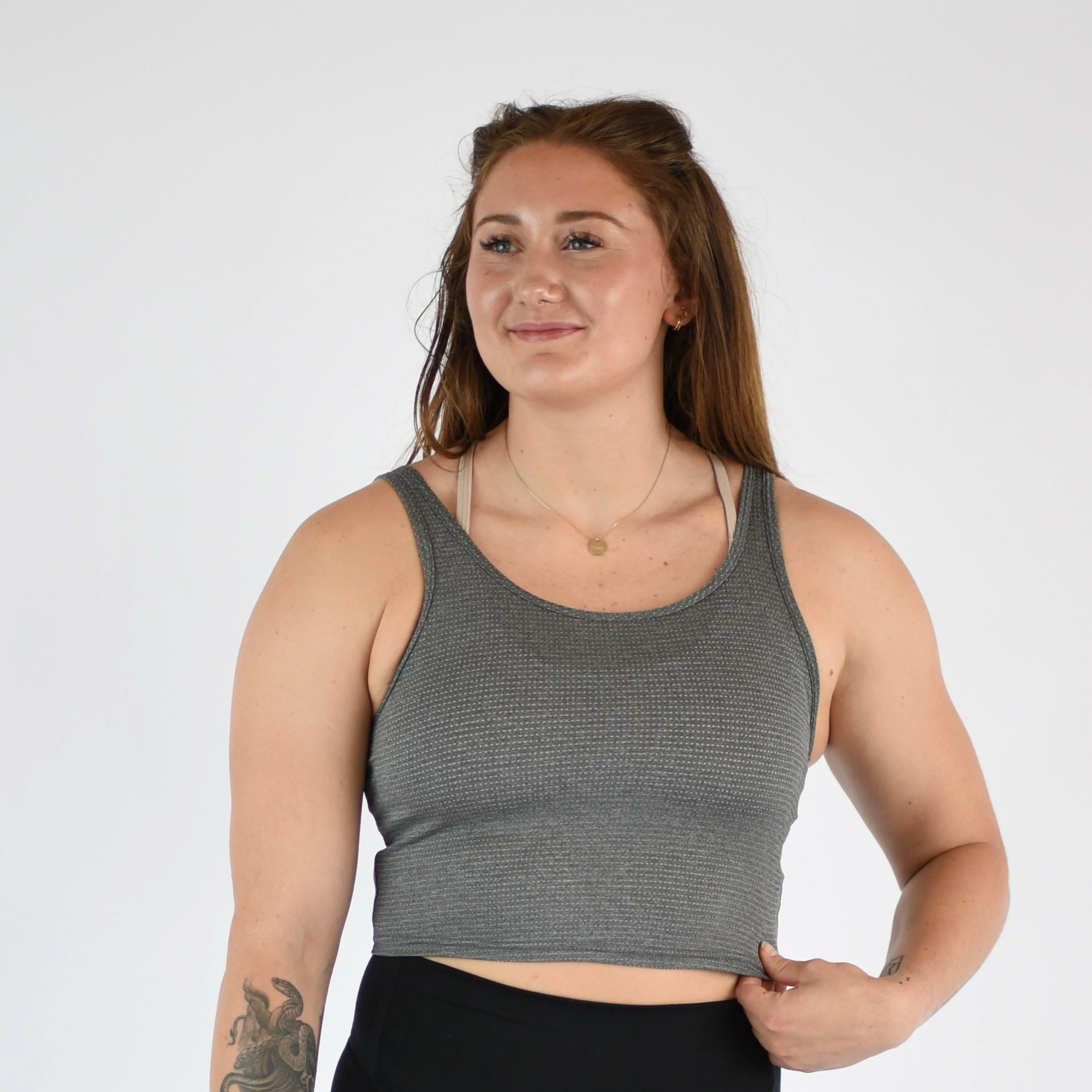Breeze Crop Tank - Fitted