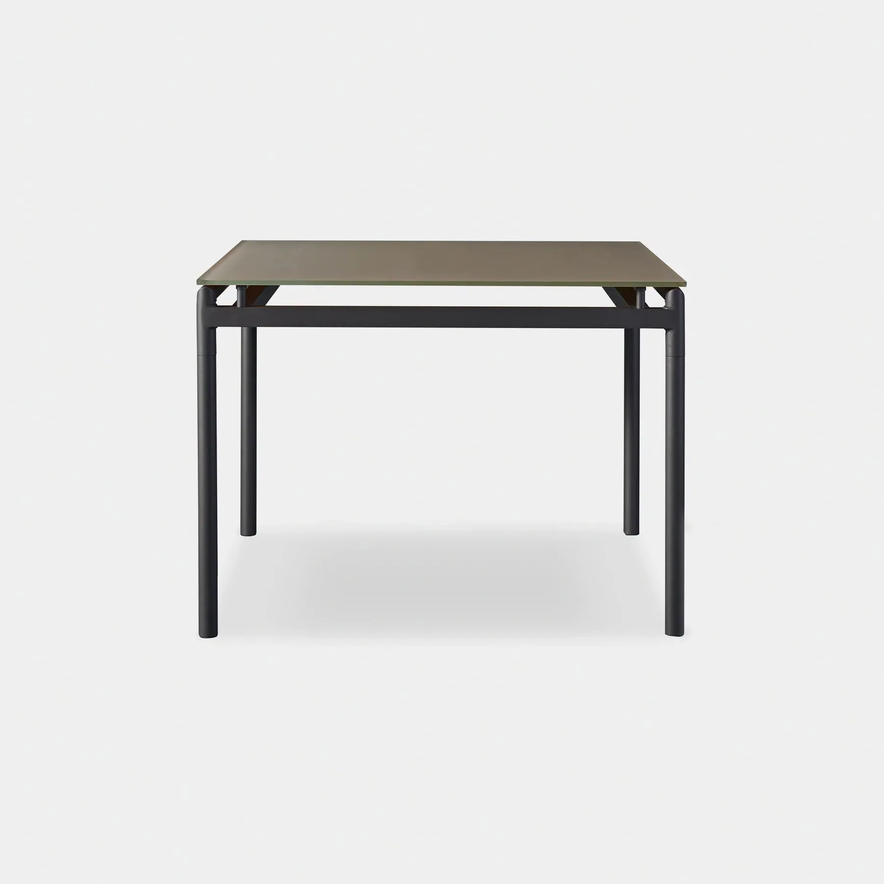 BREEZE GLASS DINING TABLE 39"
