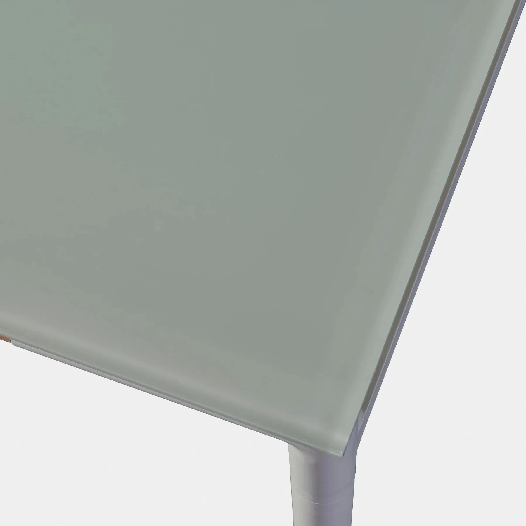 BREEZE GLASS DINING TABLE 39"