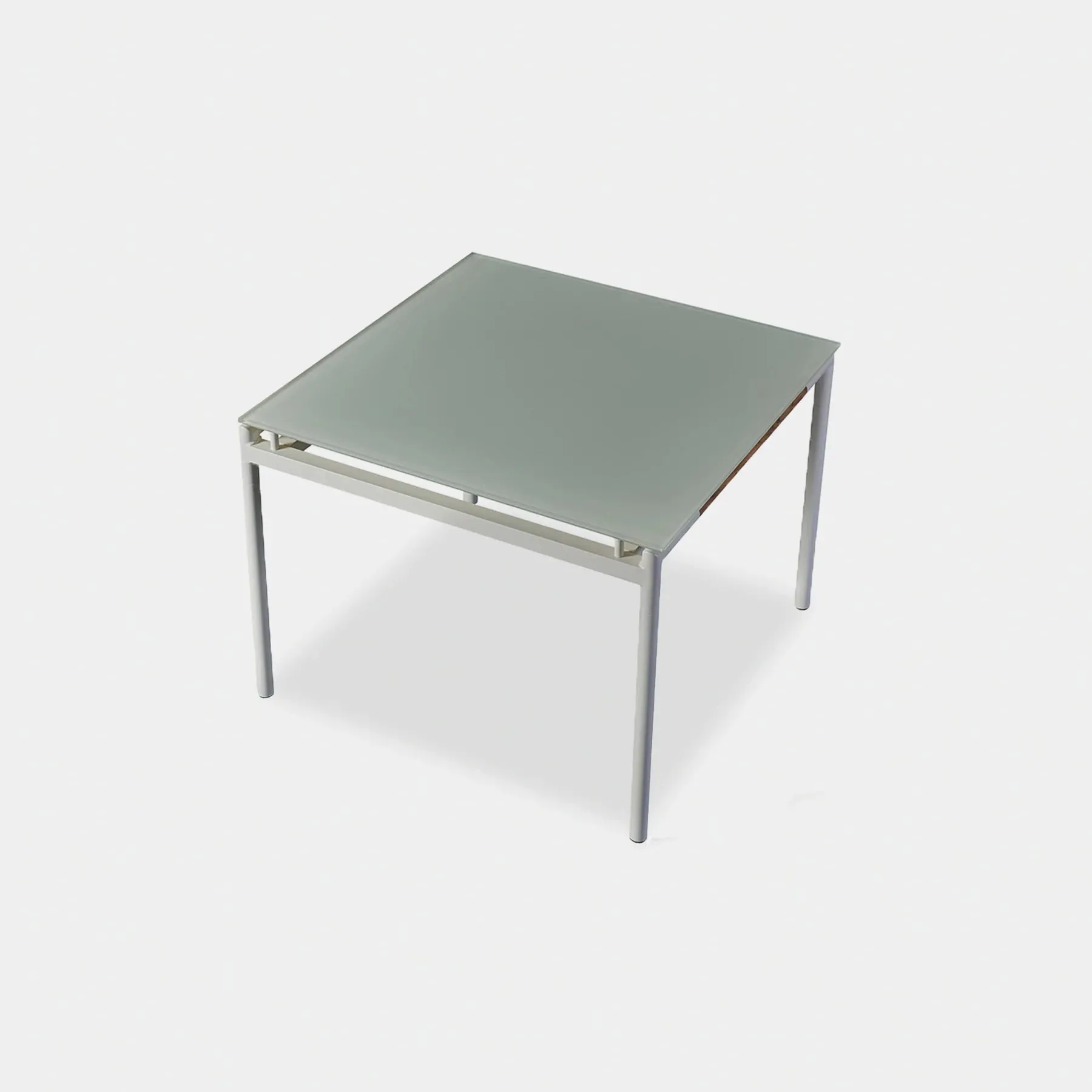 BREEZE GLASS DINING TABLE 39"