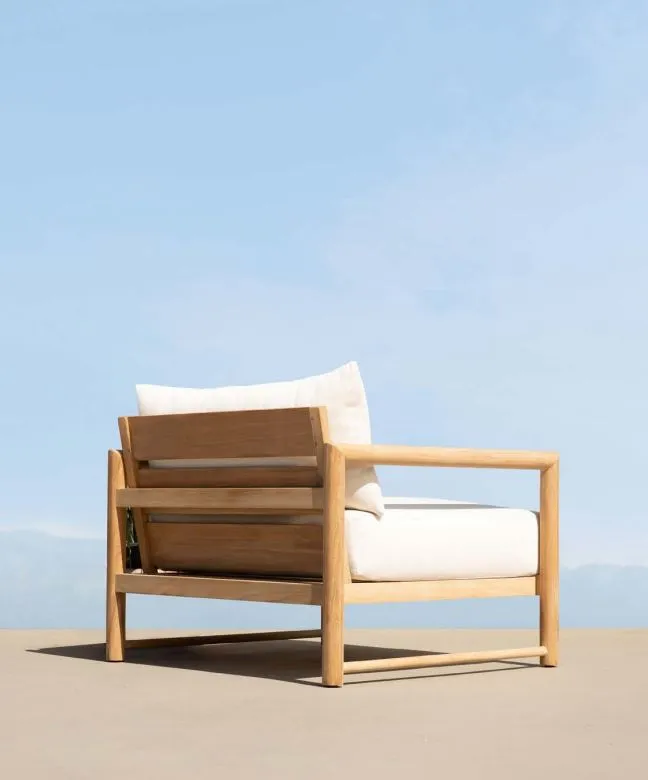 BREEZE XL TEAK 3 SEAT SOFA