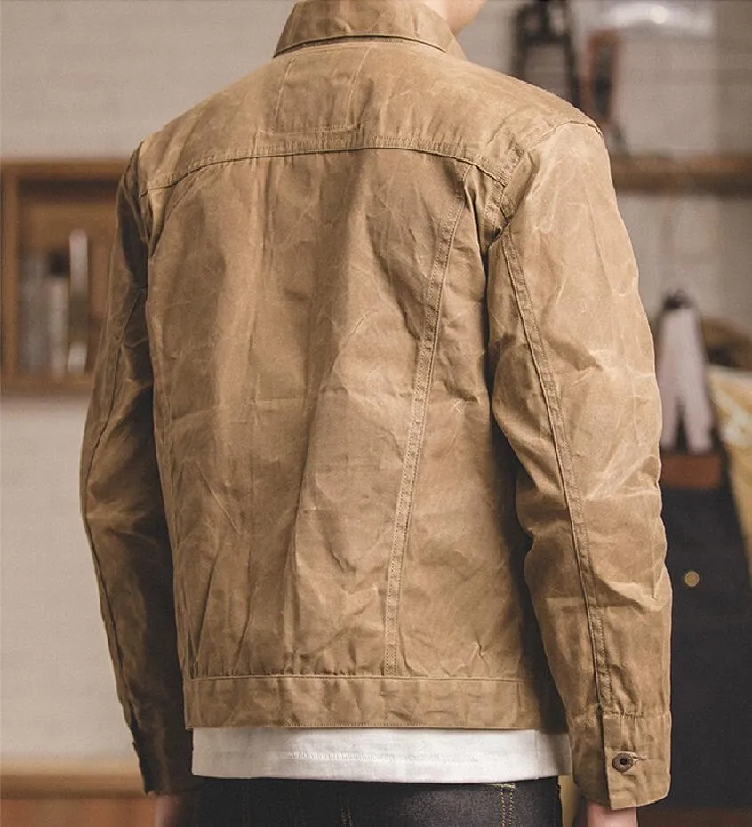 Cotton Safari Classic Style Men Casual Jacket