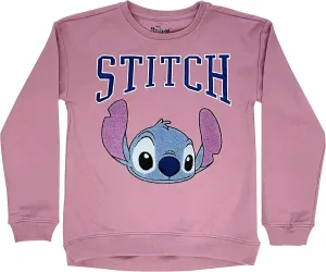 Disney Lilo & Stitch Fashion Fleece Sweatshirt-Girls 4-16 Sizes