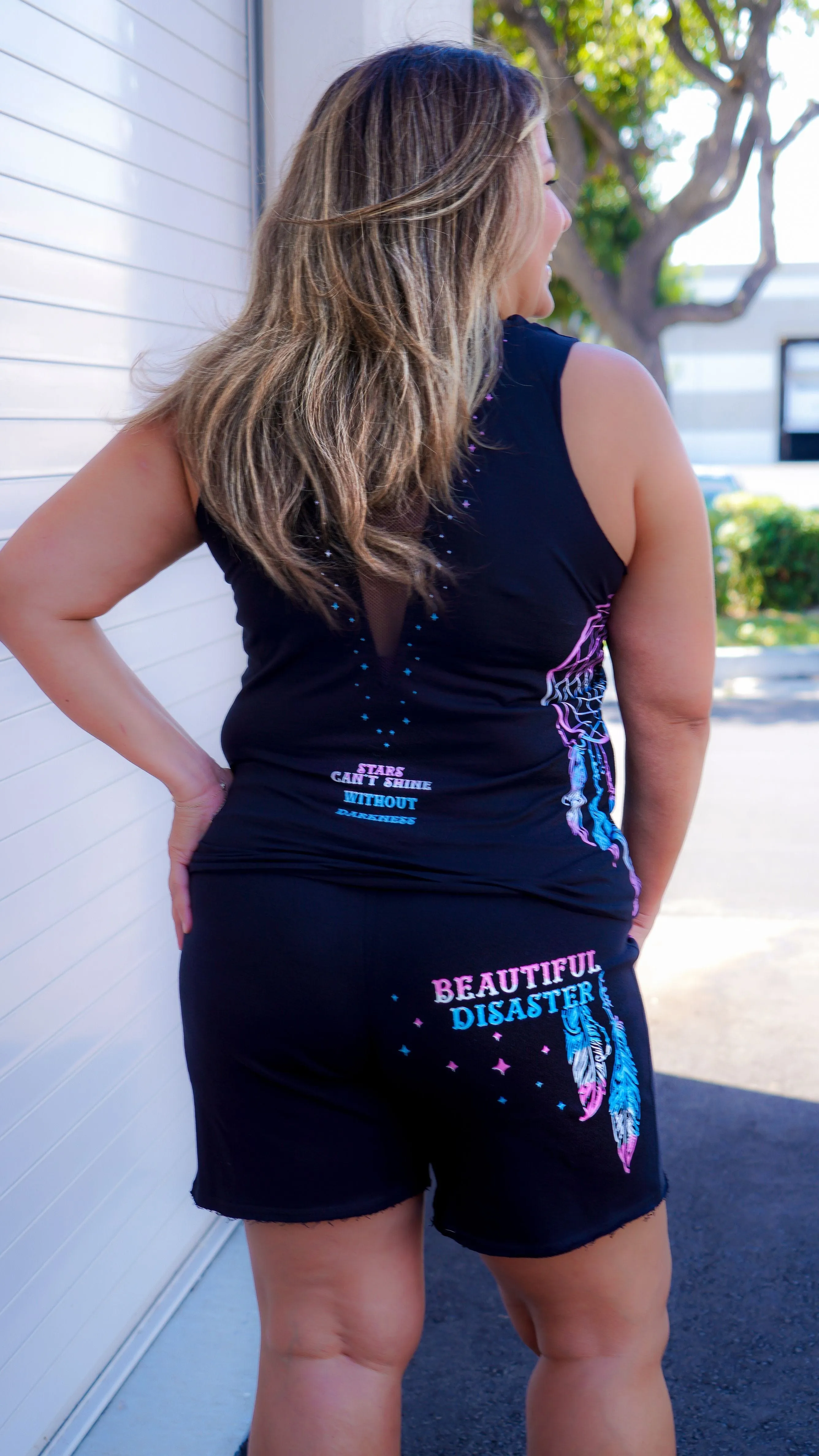 Dream Catcher Midi Shorts