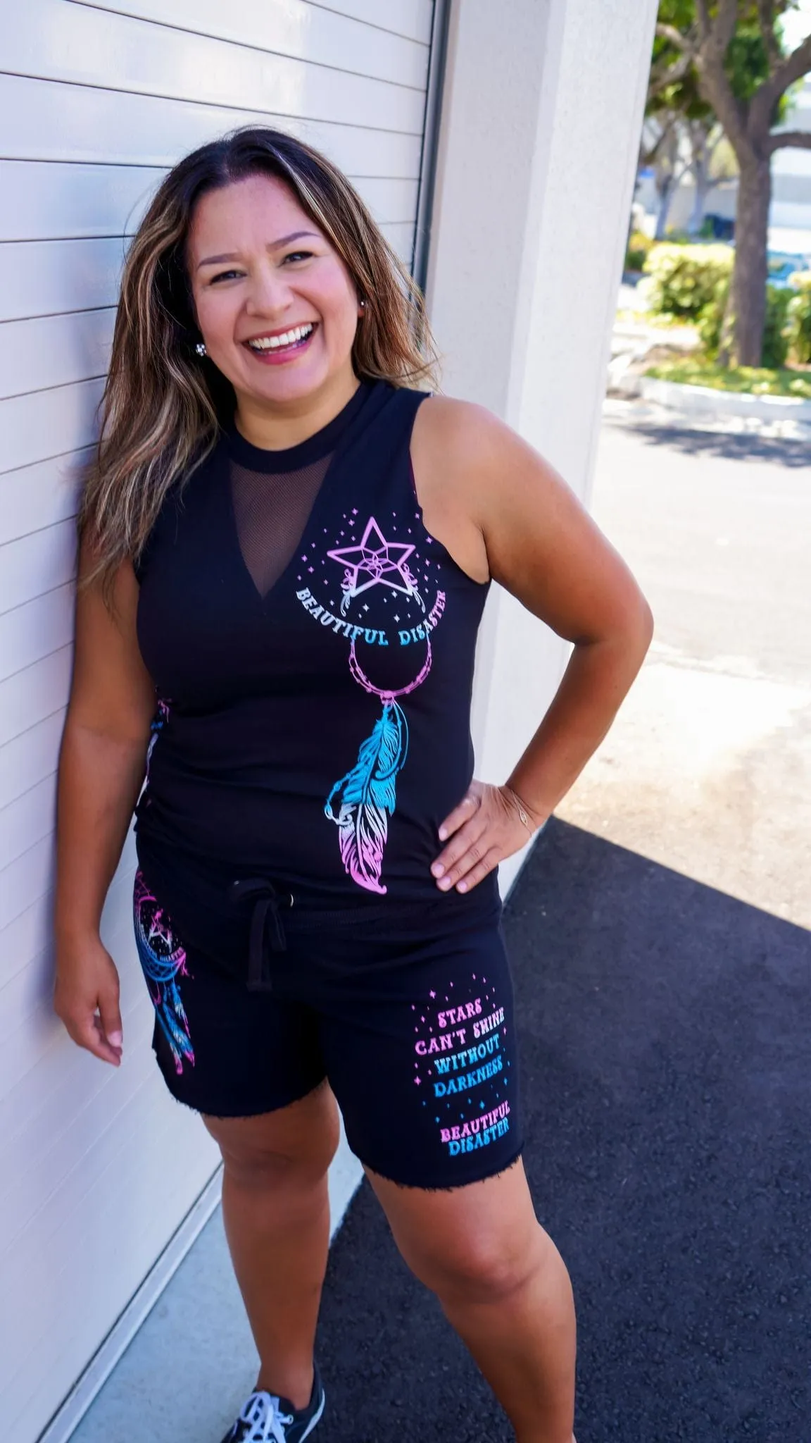 Dream Catcher Midi Shorts