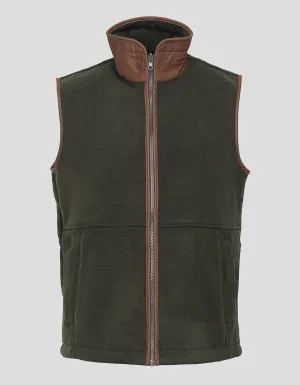FLEECE VEST - GREEN