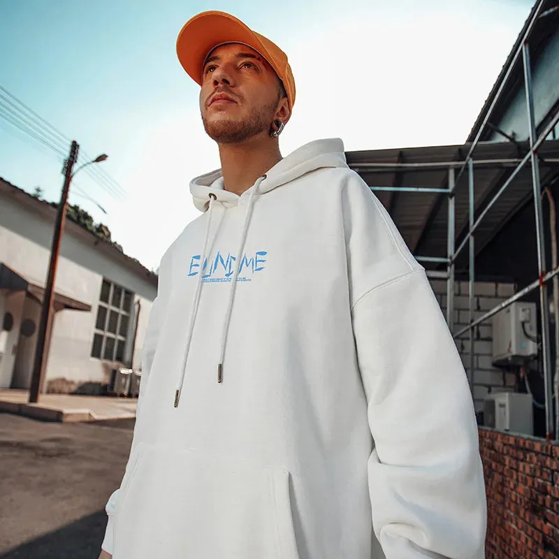 Flytonn-90s streetwear -Autumn Hip Hop Arrow Graffiti Letter Hoodies Men's Kawaii Oversized Hoody Harajuku Fashion Casual y2k Sweatshirts Streetwear
