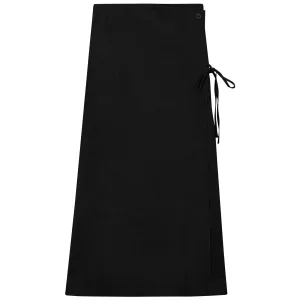 GEM TIE WRAP DENIM SKIRT