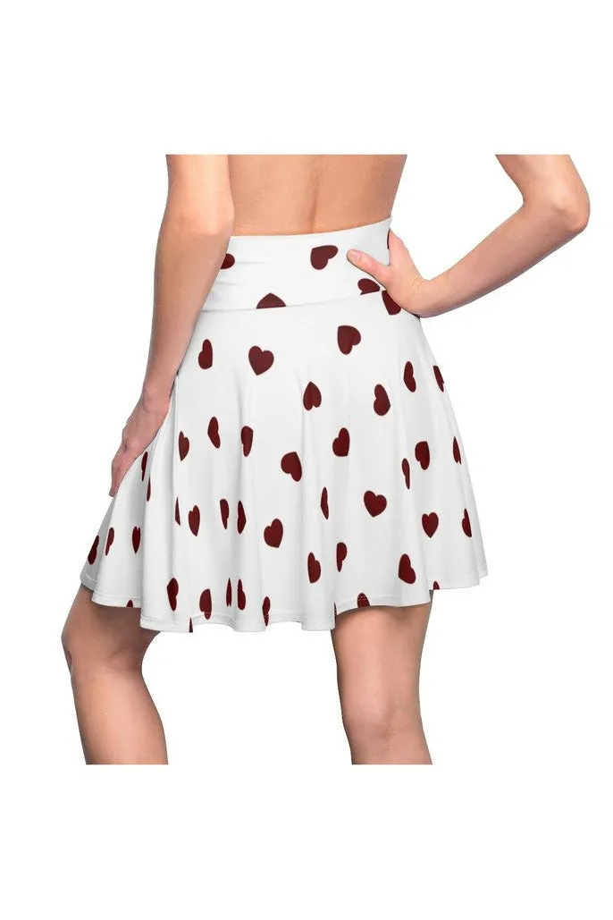 Hearts Women's Skater Skirt