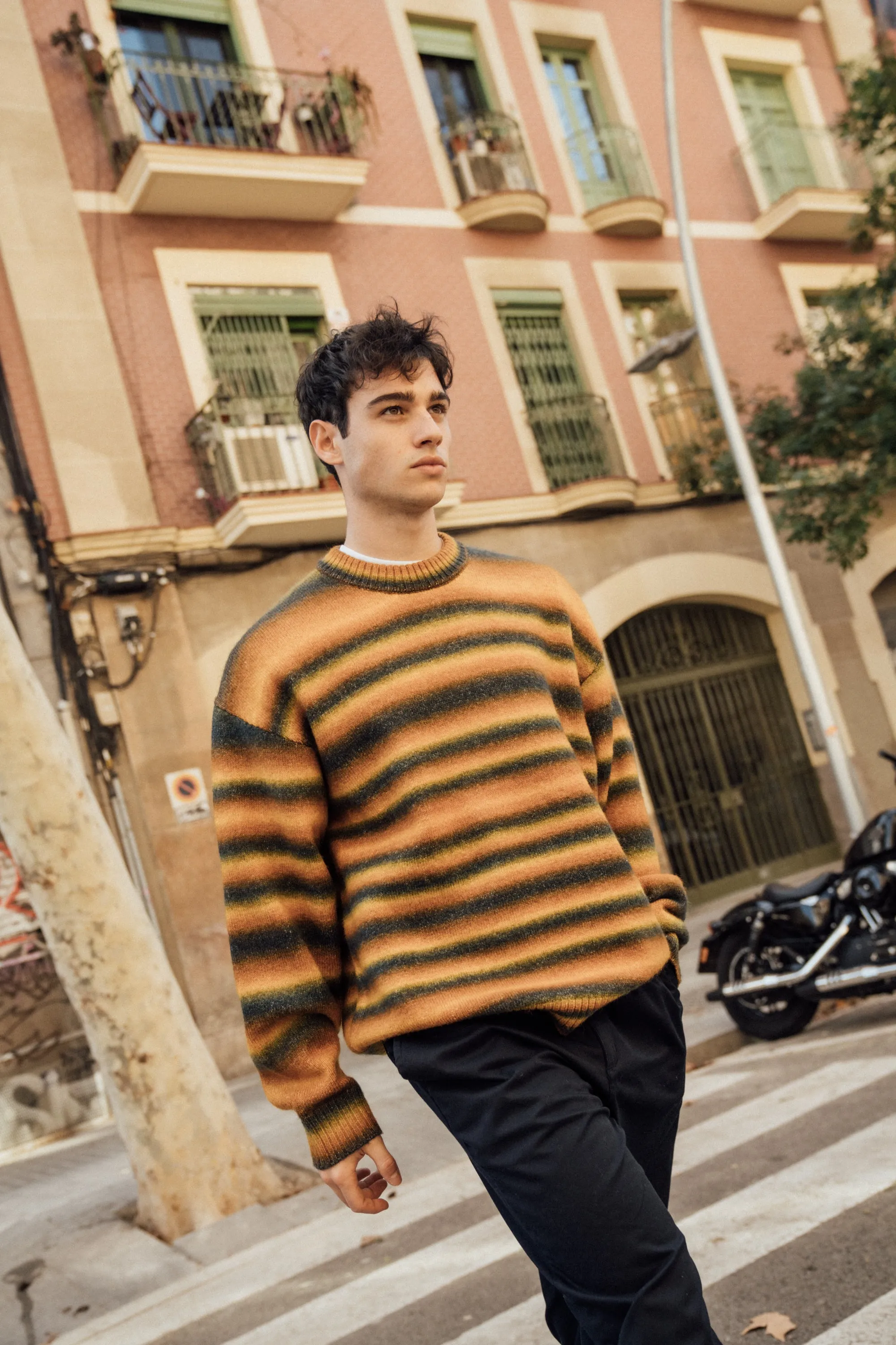 HEATON OMBRE KNIT SWEATER