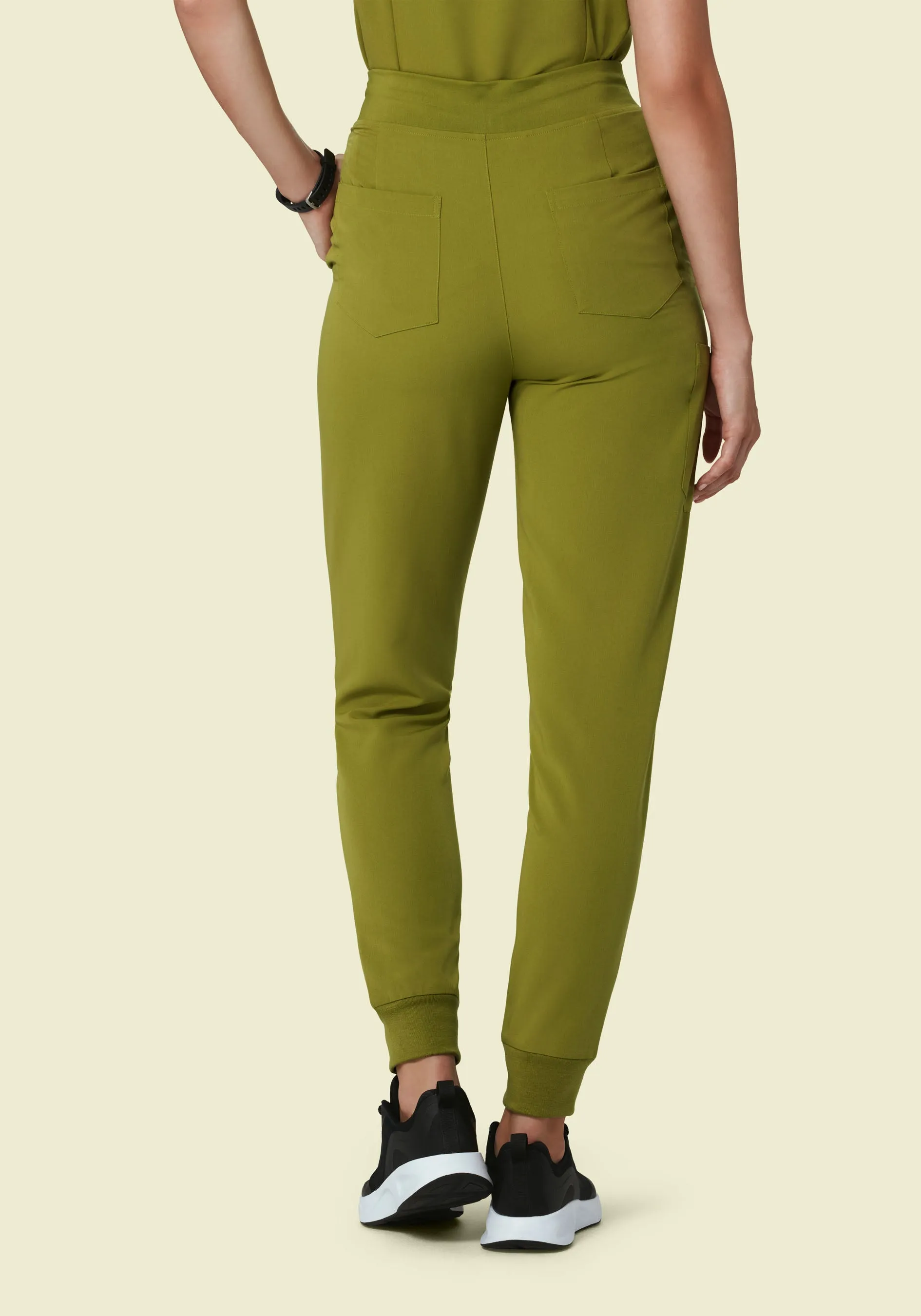 High Waisted Joggers Avocado