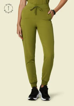 High Waisted Joggers Avocado