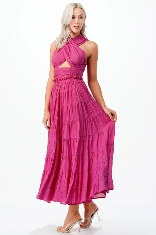 Luxe Cascade Midi