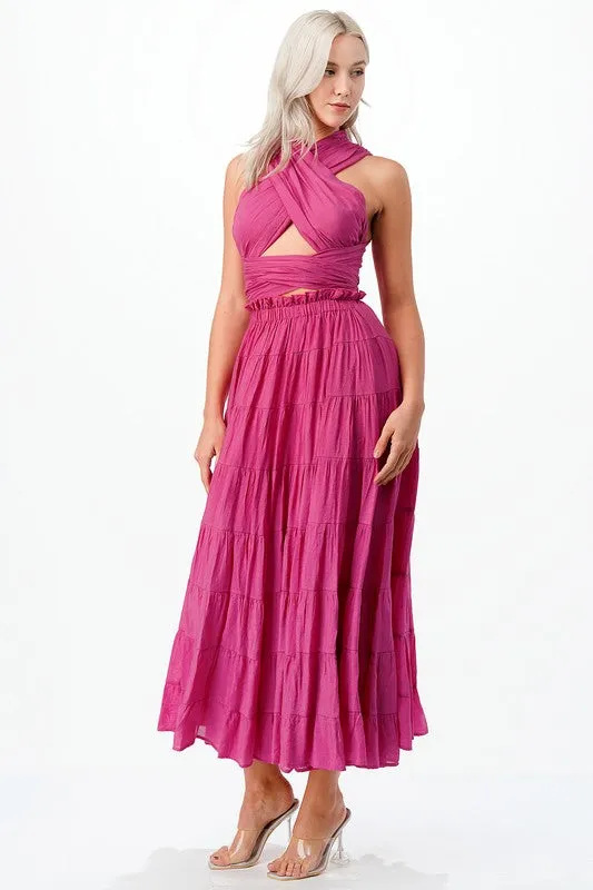 Luxe Cascade Midi