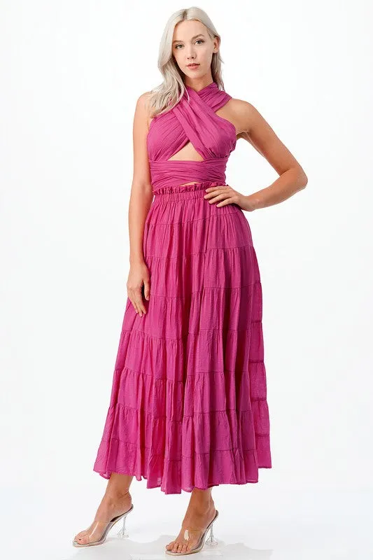 Luxe Cascade Midi