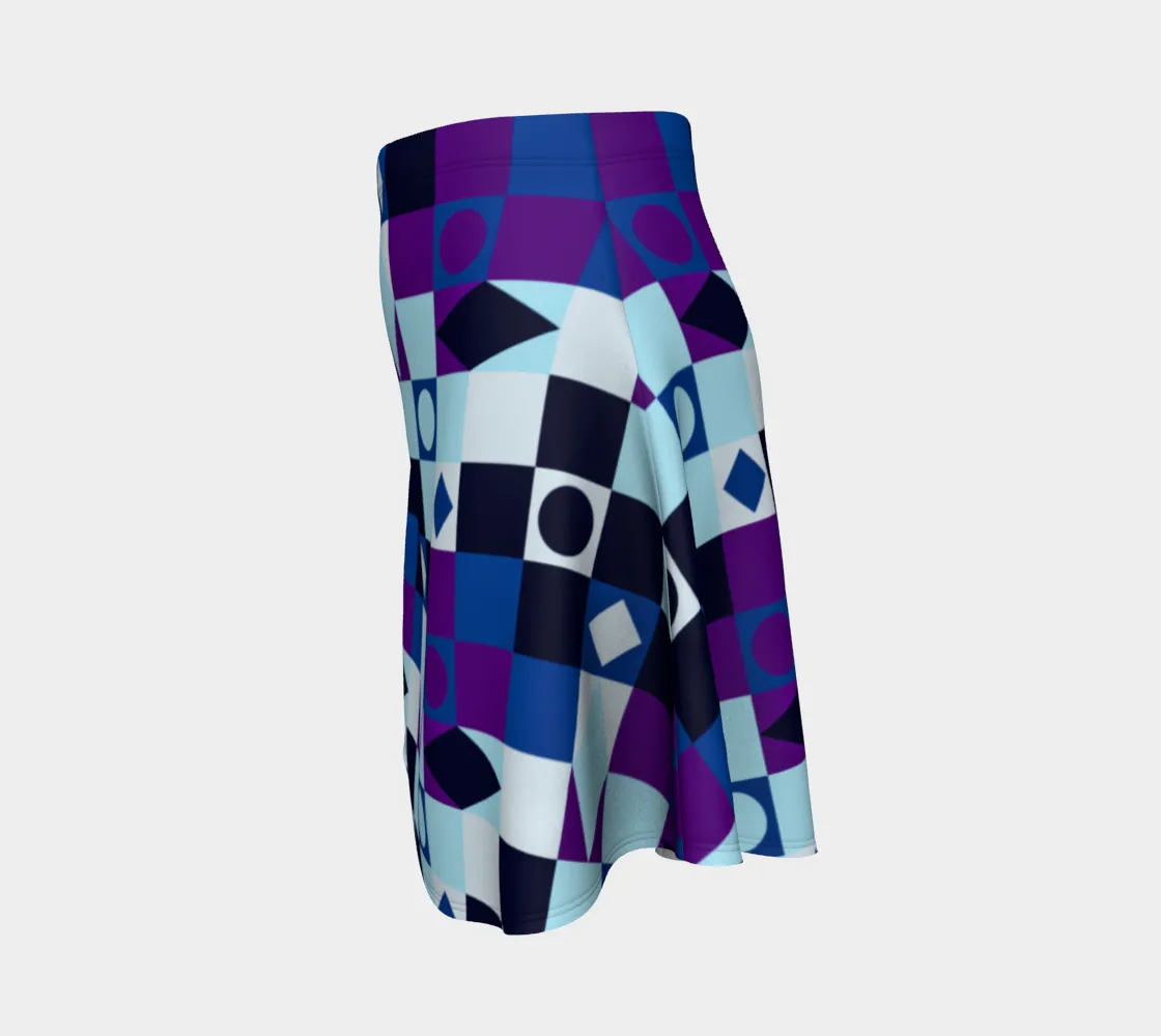 M Kemp Brand Flare Skirt