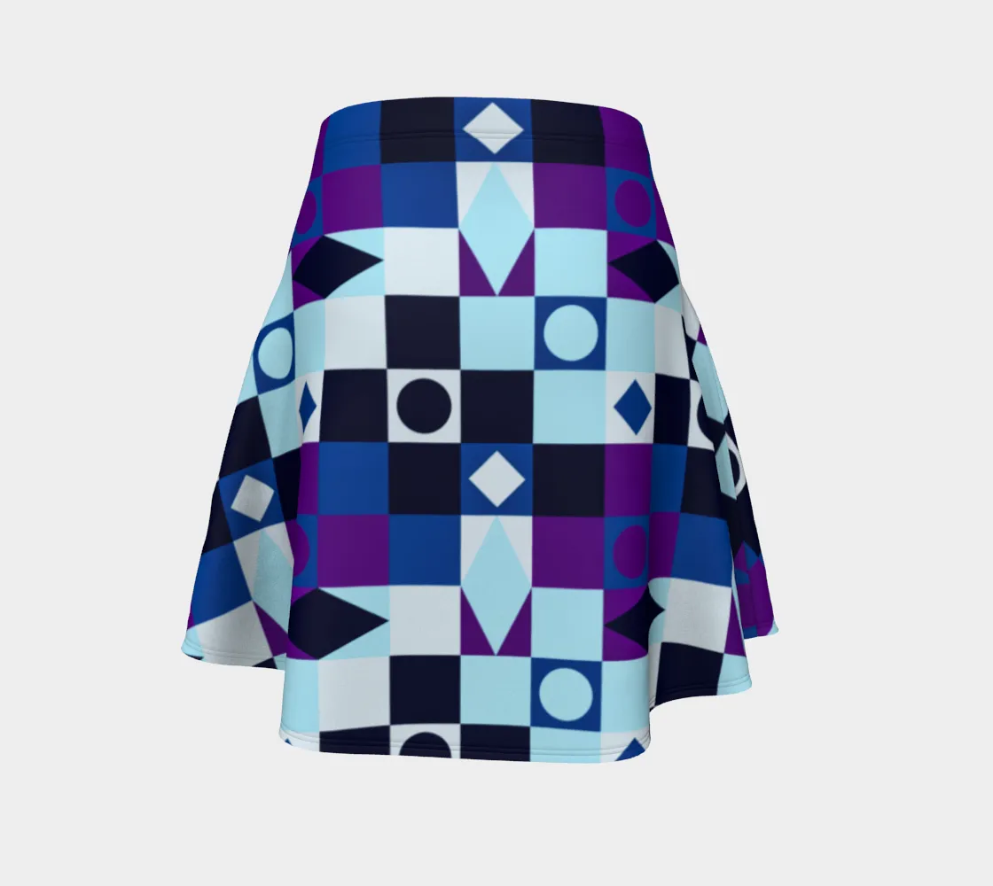 M Kemp Brand Flare Skirt