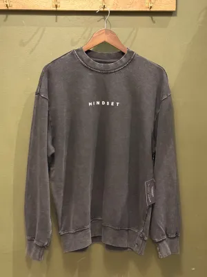 Mindset Surf Crewneck Faded Black
