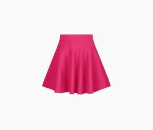 MINI WOOL-BLEND SKATER SKIRT DARK FUCHSIA 23AMJU008ML0528U2743