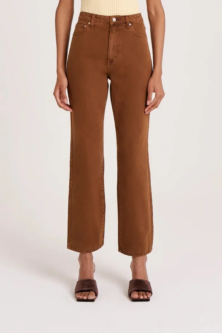 NUDE LUCY BLAISE JEAN - TOFFEE