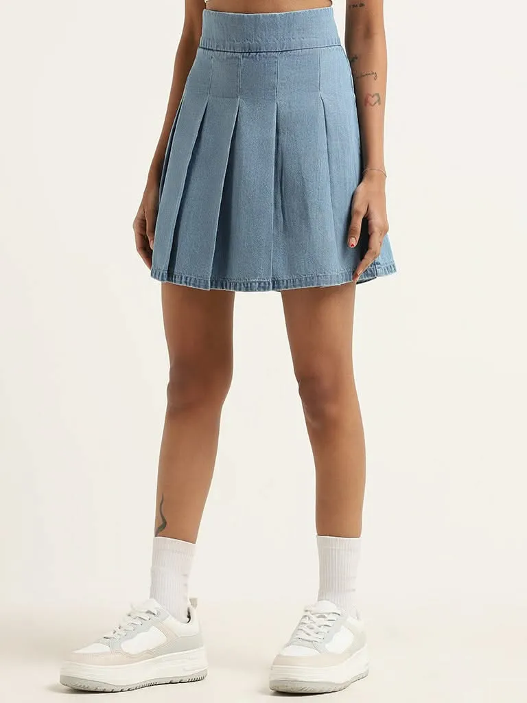 Nuon Blue Denim Skirt