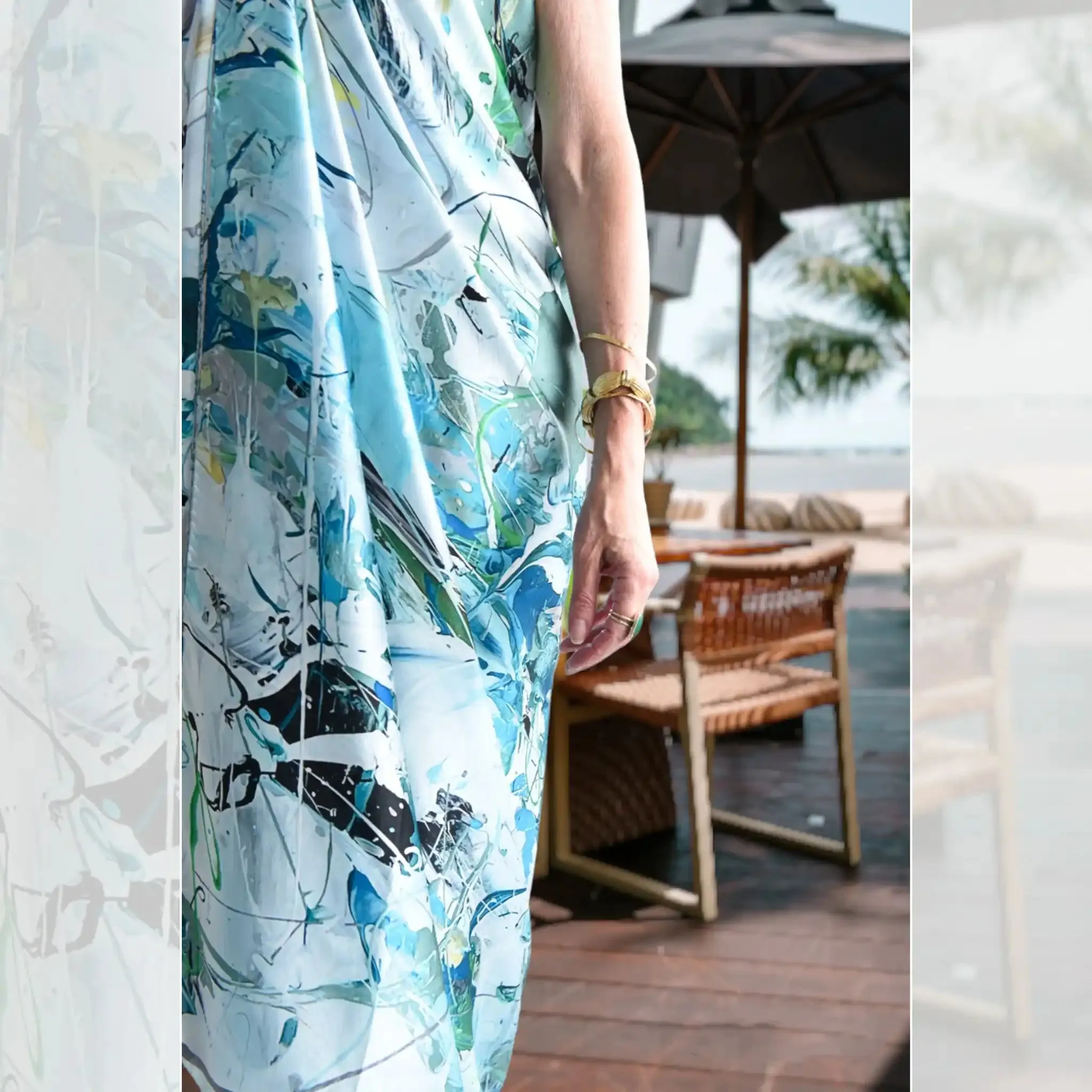 Ocean Breeze | Satin Silk