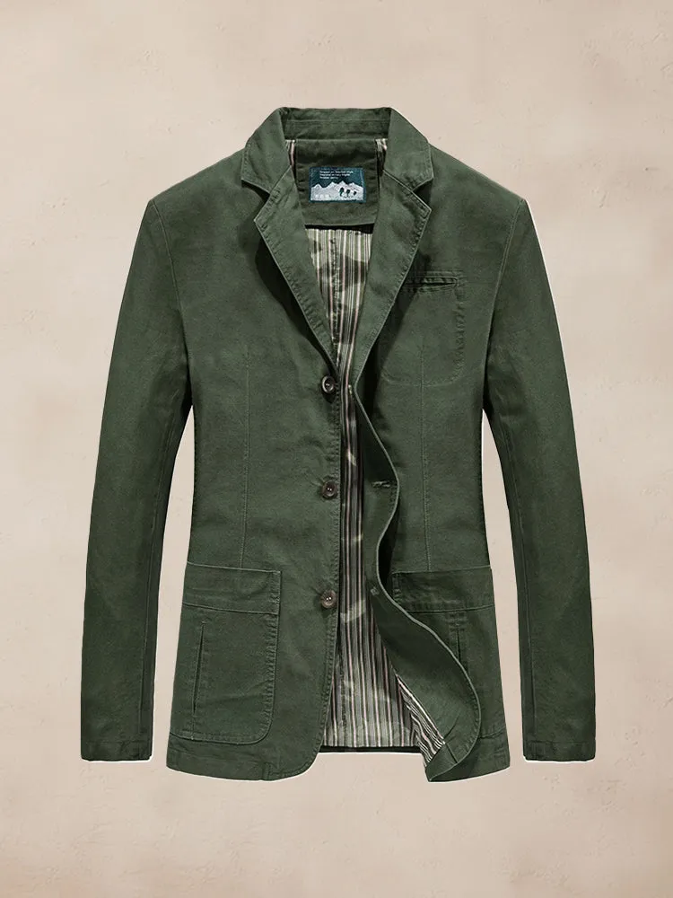 Performance 100% Cotton Suit Jacket