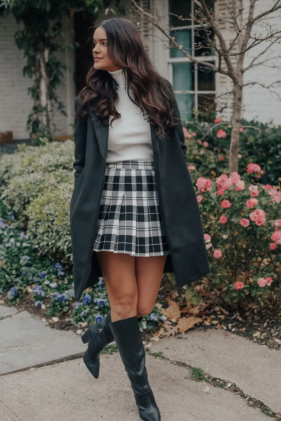 Plaid Skater Skirt