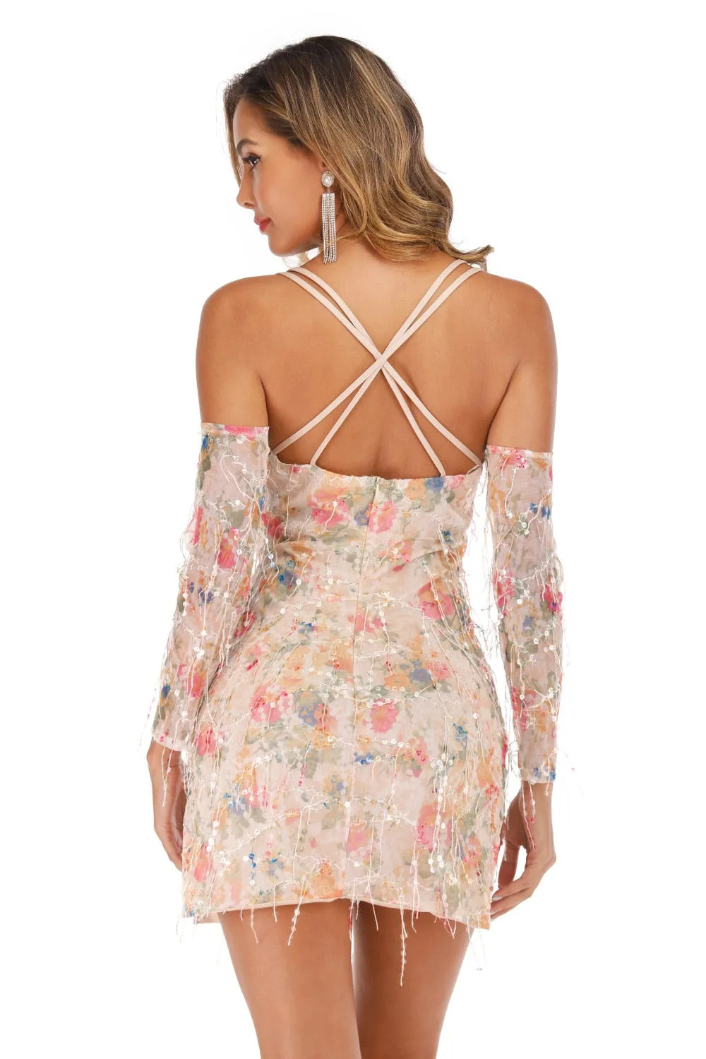 Tassel print Sequins