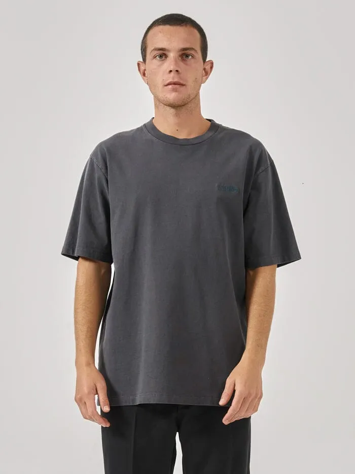 Two Minds Oversize Fit Tee - Dark Charcoal