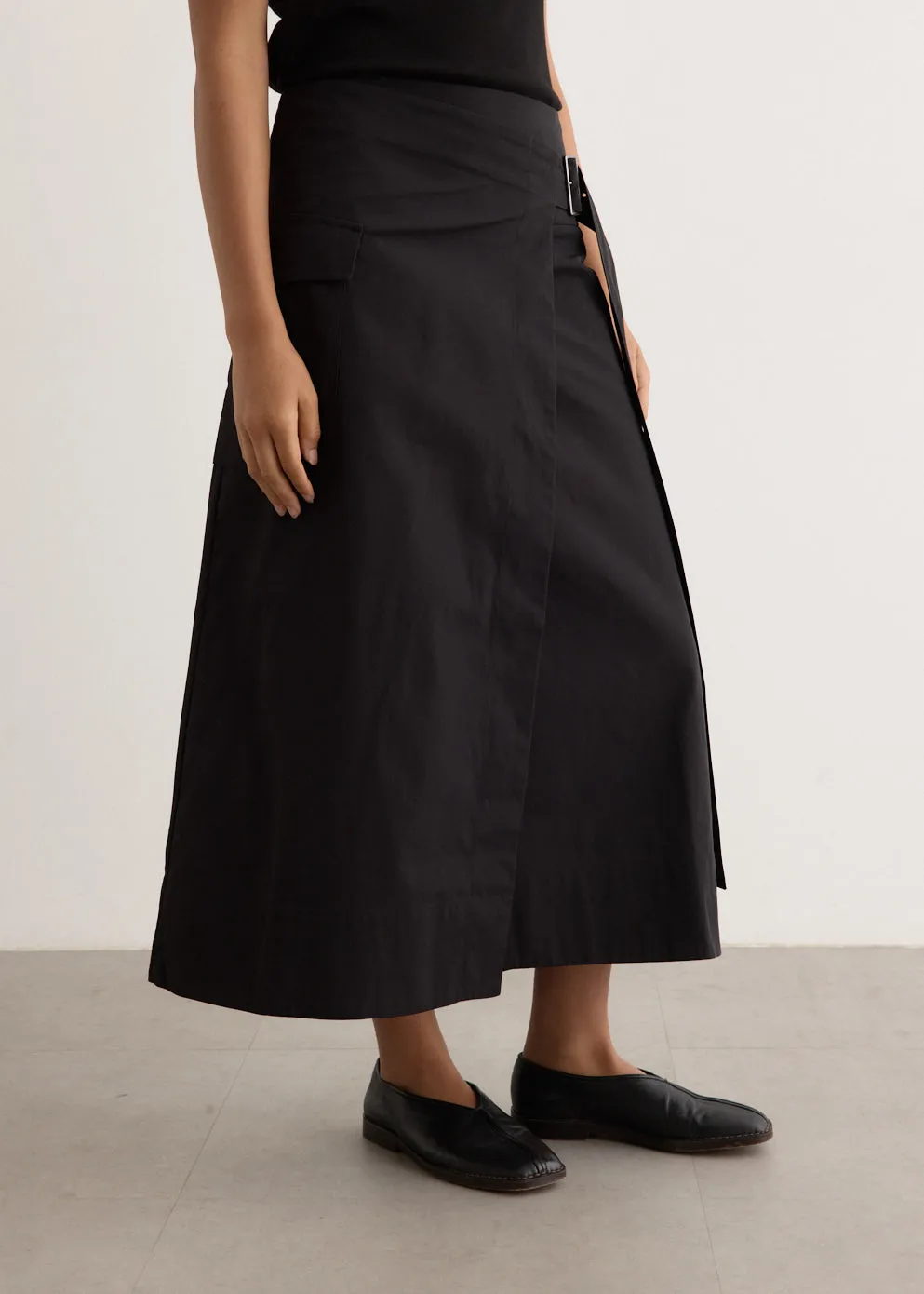 Utility Wrap Skirt