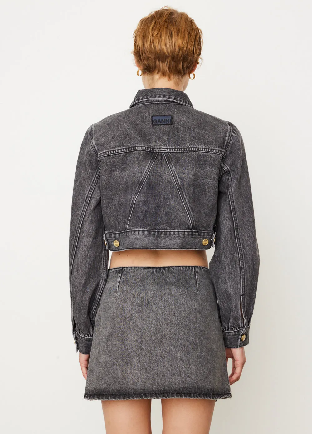 Wrap Mini Skirt