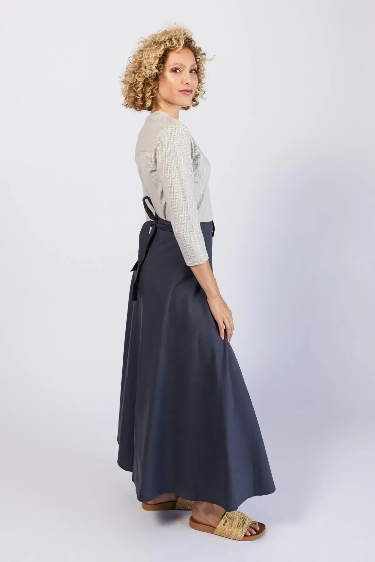 Wrap Skirt - Grey