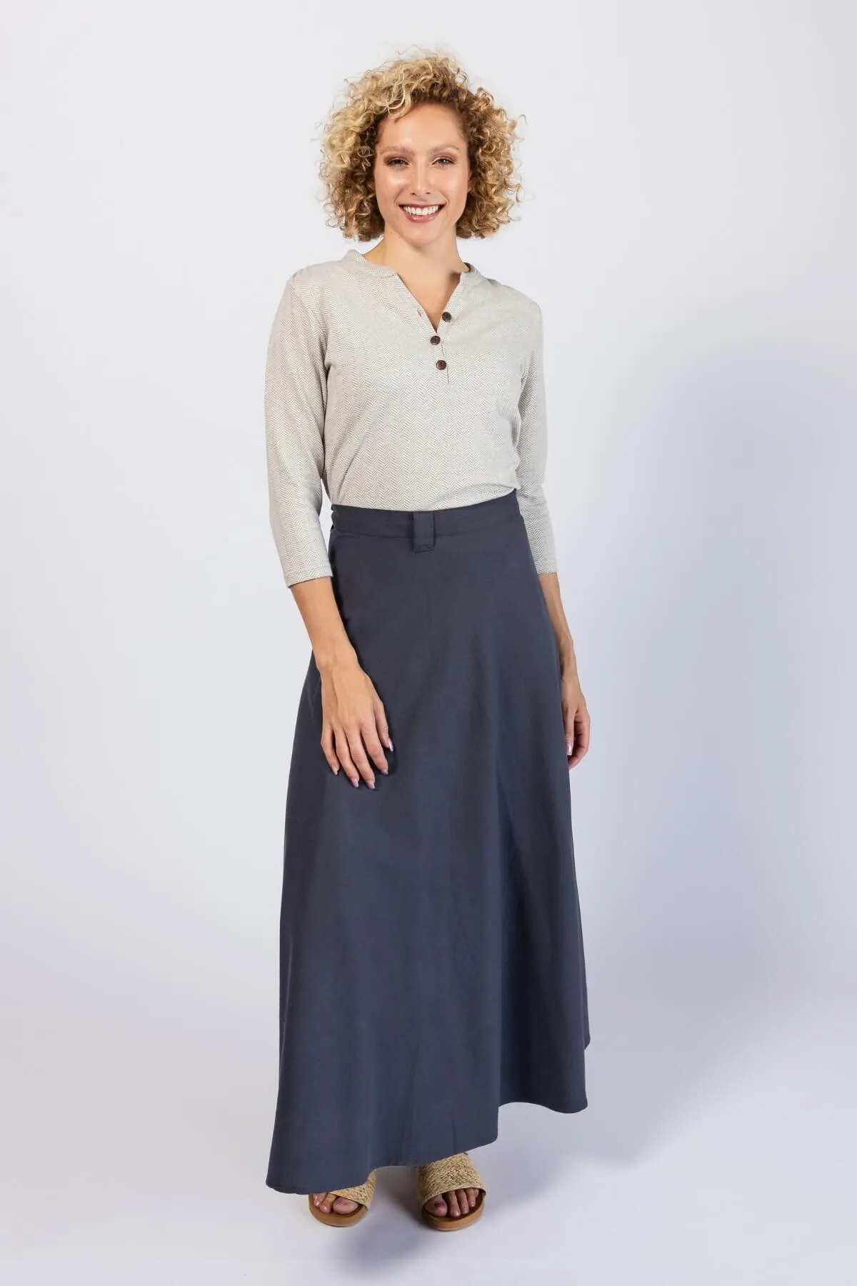 Wrap Skirt - Grey